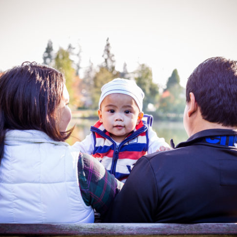 family with baby